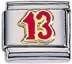 13 in Red