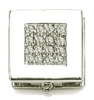 10mm Square w Pave Square Center