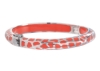 Gold - Sterling Silver Safari Resin Design Bangle