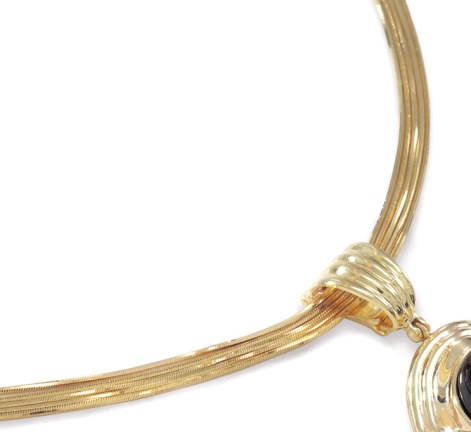 Gold Chain Necklaces - 14kt Gold 5-strand Snake Chain Necklace 16 Or 18 Inch