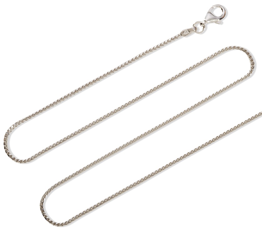 Gold Chain Necklaces - 14k Yellow Or White Gold Foxtail Chain Necklace